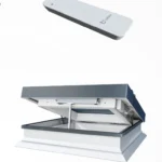 Fenêtre intelligente pour toit plat PGC IQ A1 avec télécommande